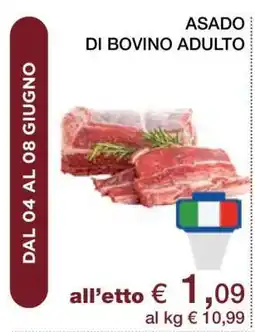 Coop ASADO DI BOVINO ADULTO offerta