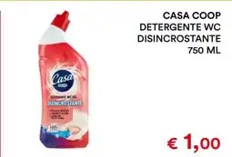 Coop CASA COOP DETERGENTE WC DISINCROSTANTE offerta