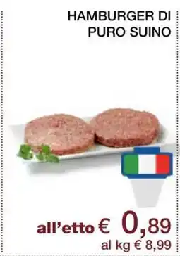 Coop Hamburger di Puro Suino offerta