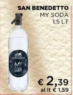 Coop San Benedetto My Soda offerta