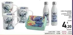 Spazio Conad Linea colazione stitch prodotti assortiti un esempio: mug offerta