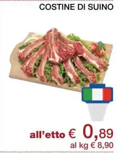 Coop Costine Di Suino offerta