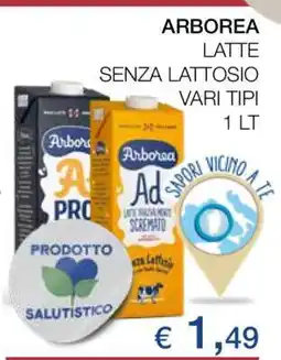 Coop ARBOREA LATTE SENZA LATTOSIO offerta