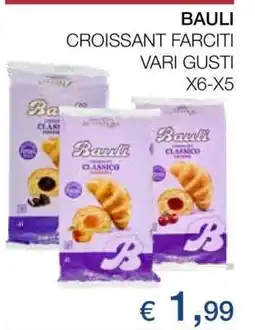 Coop BAULI CROISSANT FARCITI VARI GUSTI X6-X5 offerta