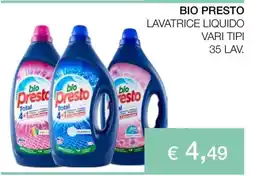 Coop Bio Presto offerta