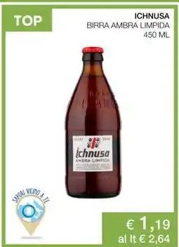 Coop Ichnusa Birra Ambra Limpida offerta