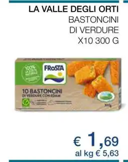 Coop LA VALLE DEGLI ORTI BASTONCINI DI VERDURE offerta