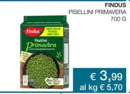 Coop FINDUS Pisellini Primavera 700 g offerta