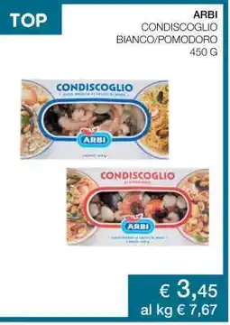Coop ARBI CONDISCOGLIO BIANCO/POMODORO offerta