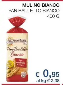 Coop Mulino Bianco Pan Bauletto Bianco offerta
