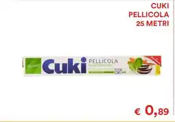 Coop CUKI PELLICOLA 25 METRI offerta