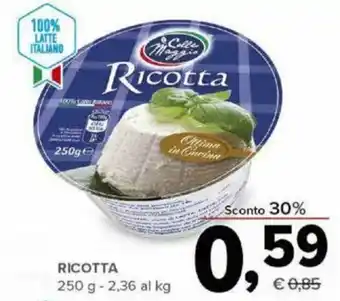 Todis Ricotta 250g offerta