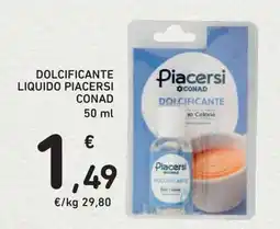 Conad DOLCIFICANTE LIQUIDO PIACERSI CONAD offerta
