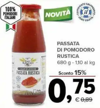 Todis Passata Di Pomodoro Rustica 680g offerta