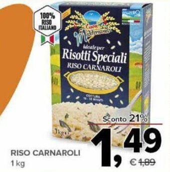 Todis Riso Carnaroli 1 kg offerta