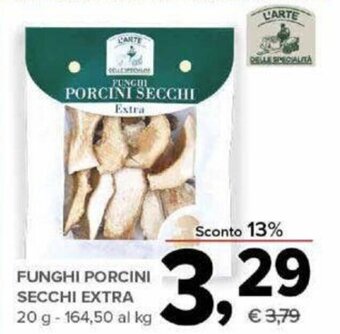 Todis Funghi Porcini Secchi Extra 20 g offerta