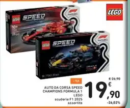 Spazio Conad Auto da corsa speed champions formula 1 lego offerta
