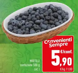 Conad Mirtilli offerta