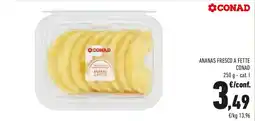 Conad Ananas fresco a fette CONAD offerta