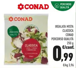 Conad Insalata mista classica CONAD PERCORSO QUALITÀ offerta