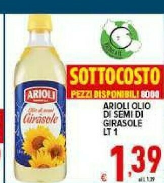Iper Triscount Olio di semi offerta