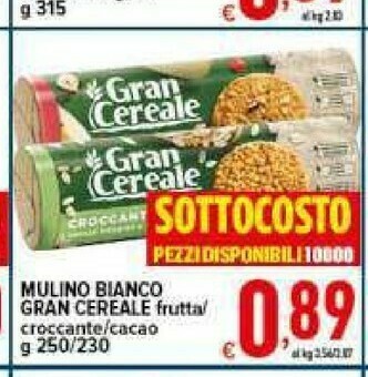 Iper Triscount Biscotti mulino bianco offerta