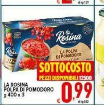 Iper Triscount Pomodori pelati offerta