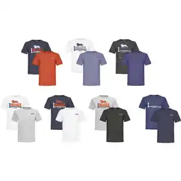 Ipercoop CONFEZIONE 2 T-SHIRT LONSDALE offerta