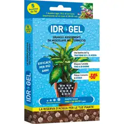 Ipercoop GRANULI IDROASSORBENTI PER SUBSTRATI PIANTE IDROGEL offerta