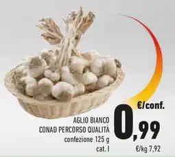 Conad Aglio bianco CONAD PERCORSO QUALITÀ offerta