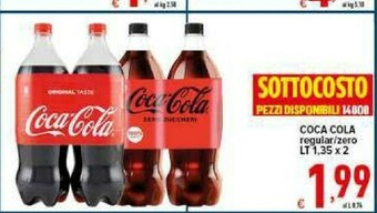 Iper Triscount Coca cola zero offerta