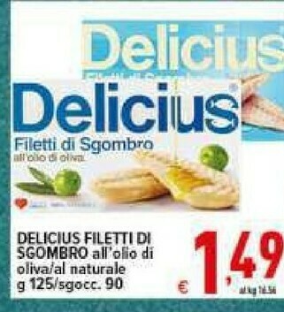 Iper Triscount Filetti di sgombro offerta