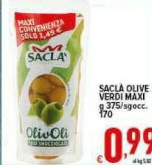Iper Triscount Olive offerta