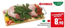 Conad Coniglio nazionale CONAD PERCORSO QUALITÀ offerta