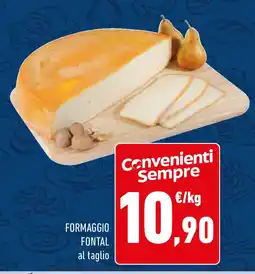 Conad Formaggio fontal offerta