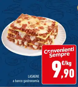 Conad Lasagne offerta