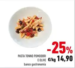 Conad Pasta tonno pomodori e olive offerta