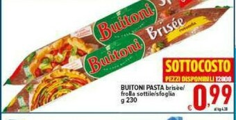 Iper Triscount Pasta sfoglia offerta