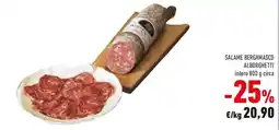 Conad Salame bergamasco alborghetti offerta