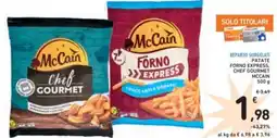 Spazio Conad Reparto surgelati patate forno express, chef gourmet mccain offerta