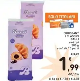 Spazio Conad Croissant i classici bauli vari tipi offerta