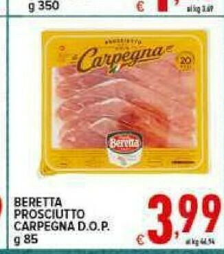 Iper Triscount Prosciutto crudo offerta