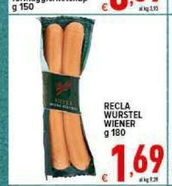 Iper Triscount Wurstel offerta