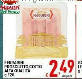 Iper Triscount Prosciutto cotto offerta