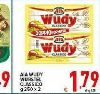 Iper Triscount Wurstel offerta
