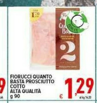 Iper Triscount Prosciutto cotto offerta