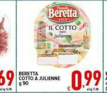 Iper Triscount Prosciutto cotto offerta
