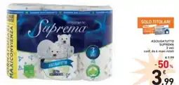 Spazio Conad Asciugatutto suprema 3 veli offerta