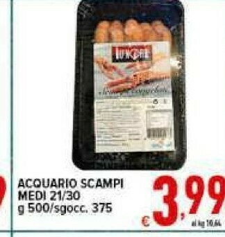 Iper Triscount Scampi offerta