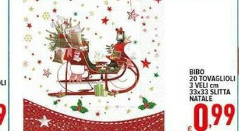 Iper Triscount Tovaglioli offerta